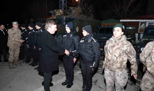 Erzincan Valisi Hamza Aydoğdu, Türk Polis Teşkilatının 179. kuruluş yıl dönümünü kutladı