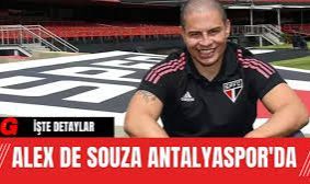Antalyaspor'un yeni teknik direktörü Alex de Souza oldu