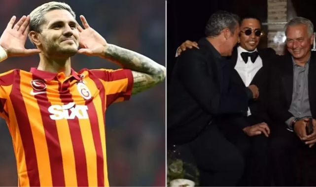 Ali Koç ve Mourinho ile fotoğraf paylaşan Nusret'e Icardi'den eşi benzeri görülmemiş yorum