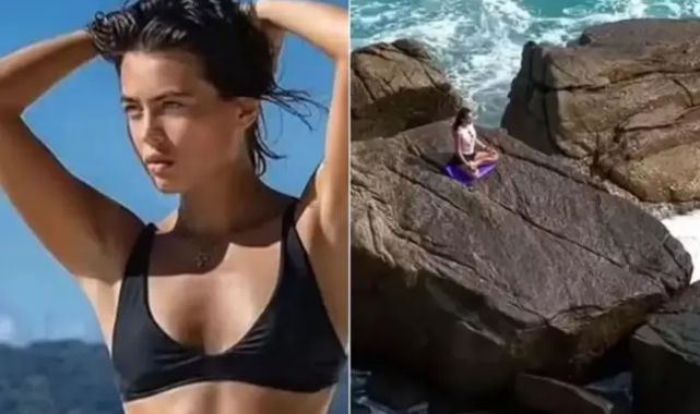 Kayalıklar üzerinde yoga yaparken dev dalgalara kapılan ünlü oyuncu hayatını kaybetti
