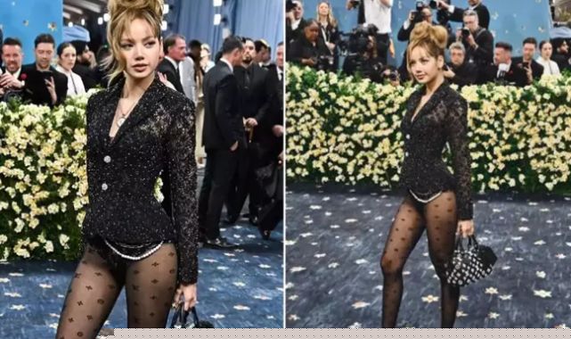 KPOP Yıldızı Lisa'nın Met Gala kıyafeti sosyal medyada tartışma yarattı