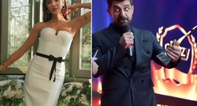 Ödül gecesinde ortalık karıştı! Lokman İn, Özge Ulusoy'u dolandırıcılıkla suçladı