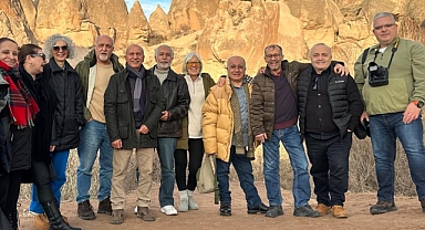 Magazin gazetecileri Kapadokya'da iz bıraktı